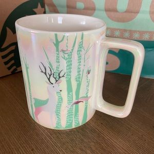 Starbucks Holiday 2020 Mug Iridescent Deer 14oz